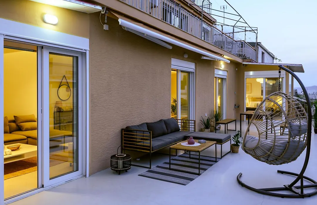 The H Experience - Urban 2Bd Rooftop Athens Center-1